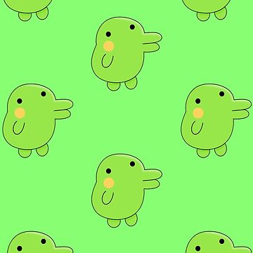 Tamagotchi Kuchipatchi Green Character Art Print for Sale by