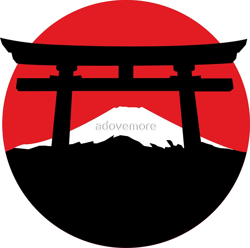 "Japan" Stickers by adovemore Redbubble