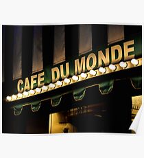 Cafe Du Monde Poster