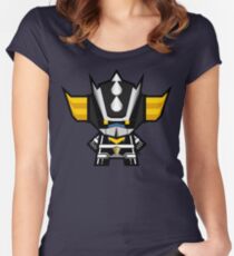 Mekkachibi Black Grendizer Women's Fitted Scoop T-Shirt