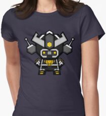 Mekkachibi Black Mekanda Women's Fitted T-Shirt