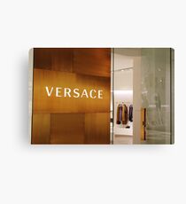 Versace Store Canvas Print
