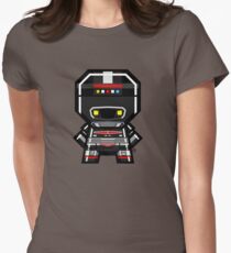 Mekkachibi Black Shaider Women's Fitted T-Shirt