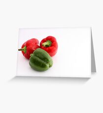 Capsicum Greeting Card