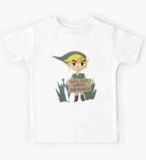 Looking For Work - Legend of Zelda Kids Tee