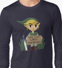 Looking For Work - Legend of Zelda Long Sleeve T-Shirt