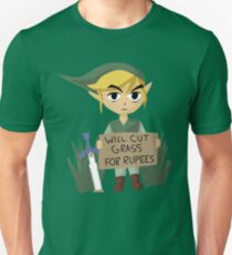 Camiseta ajustada Buscando trabajo - Legend of Zelda