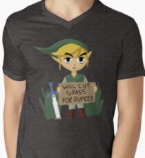 Looking For Work - Legend of Zelda Men's V-Neck T-Shirt