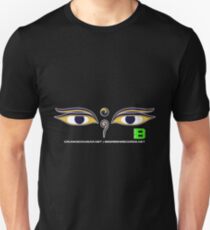 Crunk Eco Wear | Be Green Records Merch | Buddha Eyes 33 Unisex T-Shirt