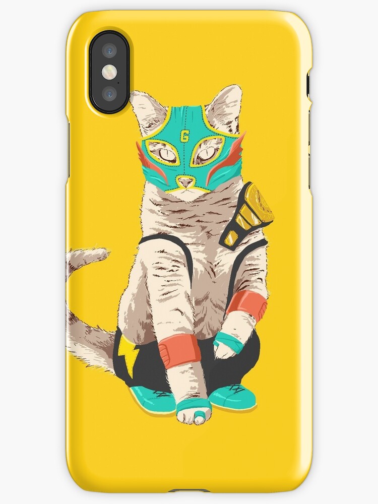 "El Gato Asesino" iPhone Cases & Skins by fightstacy | Redbubble