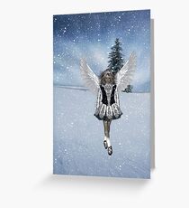Irish Christmas Angel Greeting Card