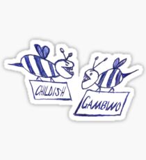 Community Gambino (white) Sticker