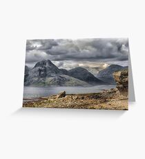 Elgol Isle of Skye Greeting Card