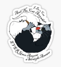 I be a Cat Sticker