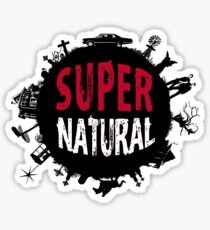 Supernatural World dark Sticker