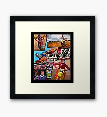 Supercross Framed Print