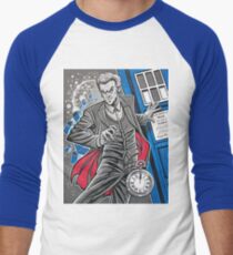 The Twelfth Doctor ("All Thirteen!") Men's Baseball ¾ T-Shirt