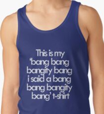 Camiseta de tirantes Si sabes a lo que me refiero