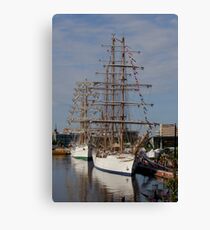 Tall Ships In Baltimore - 1 Canvas Print
