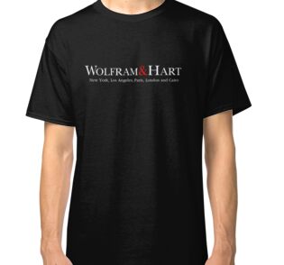 wolfram and hart t shirt