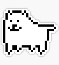 undertale - annoying dog Sticker