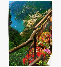 Amalfi Coast, Italy. Poster