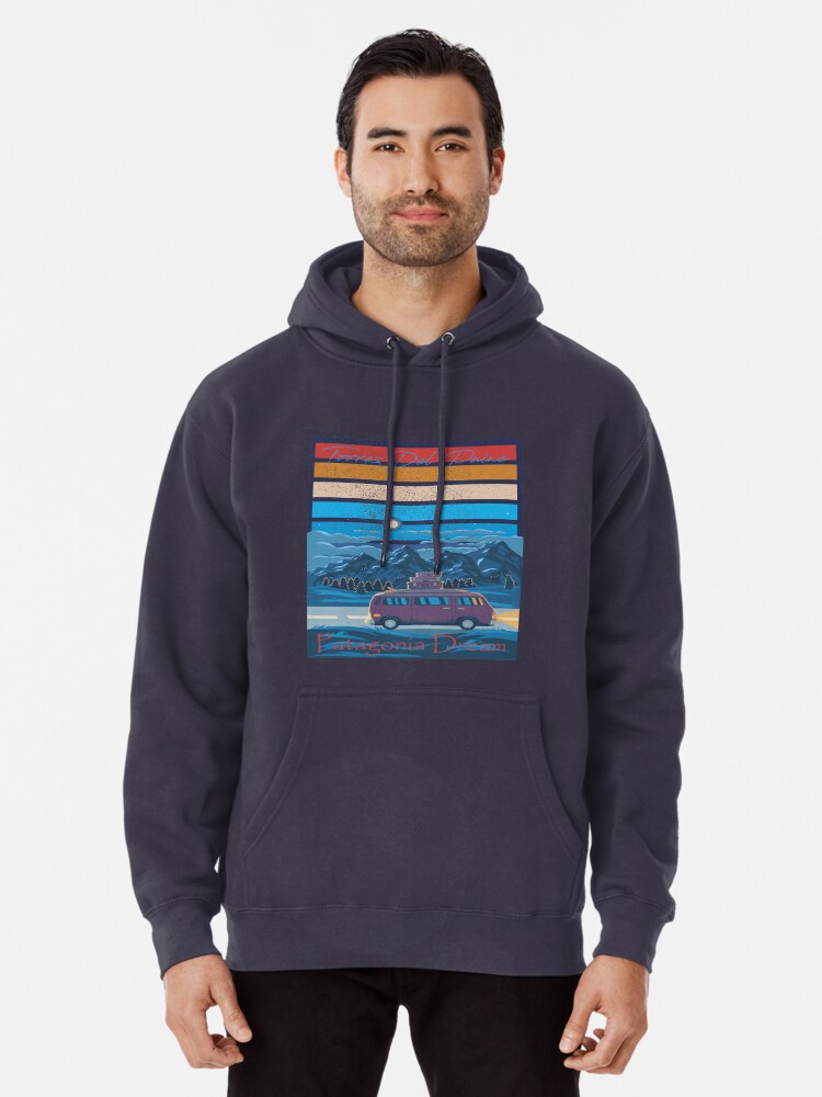 patagonia navy hoodie