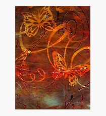 Sweet Goodbyes and Butterflies Photographic Print