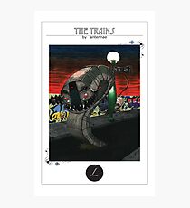 L train Photographic Print