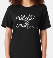Elliott Smith (From a Basement on the Hill) Slim Fit T-Shirt