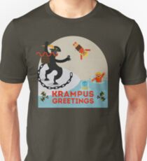 Krampus Greetings III Unisex T-Shirt