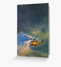 RAF Rescue Greeting Card
