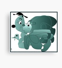 The Challenge Canvas Print