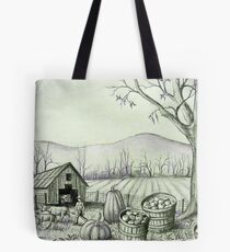 Fall Harvest Time Down on the Farm Tote Bag