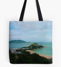 Looking Down on Shek O Village Tote Bag