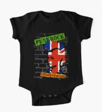 Punkrock - Union jack mohawk One Piece - Short Sleeve