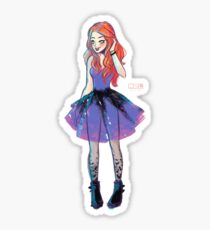 Batgirl Fashion Sticker