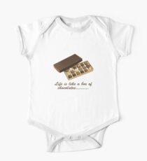 Life is like a box of chocolates..... One Piece - Short Sleeve