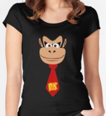 Monkey Kong Women's Fitted Scoop T-Shirt