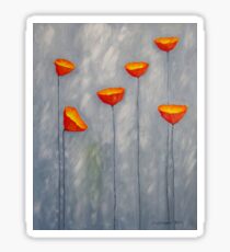 Poppies Sticker