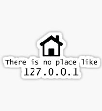 No place like Sticker