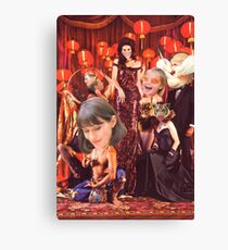 M Blackwell - Madame Zinsky's House of Fun... Canvas Print