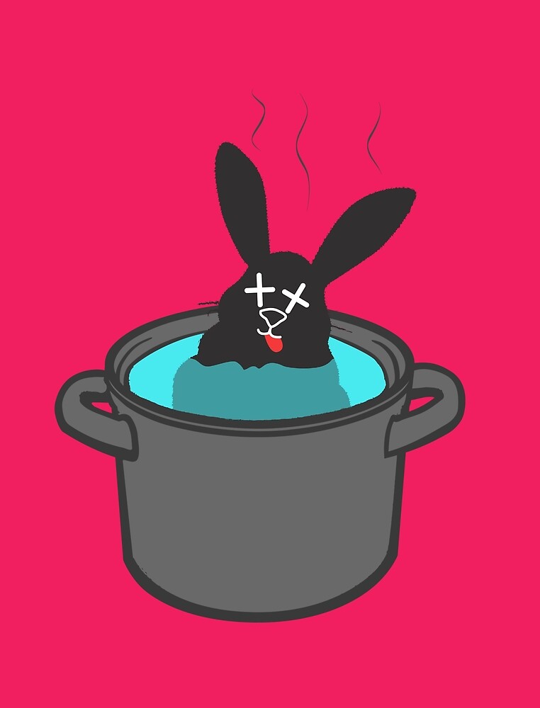 "Bunny Boiler" by KookyCool Redbubble