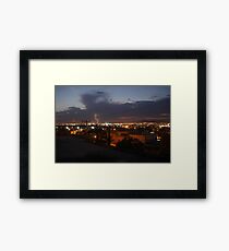 Holly Lightning Framed Print