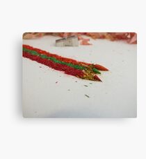 Pencil Shavings Canvas Print