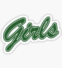Girls (Green) Sticker
