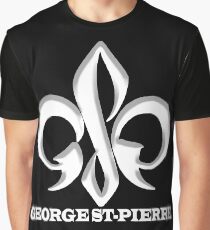 Georges St-Pierre Mixed Martial Arts GSP MMA UFC Champions Graphic T-Shirt