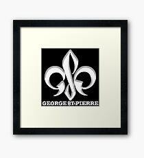 Georges St-Pierre Mixed Martial Arts GSP MMA UFC Champions Framed Print