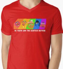 Dr Teeth and the Electric Mayhem Rainbow (The Muppets) Men's V-Neck T-Shirt