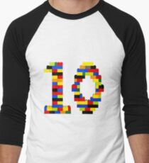 10 t-shirt Men's Baseball ¾ T-Shirt